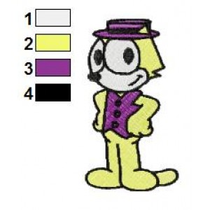 Top Cat 06 Embroidery Design